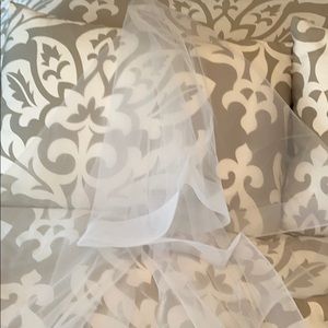 Bridal Veil 5ft white horsehair